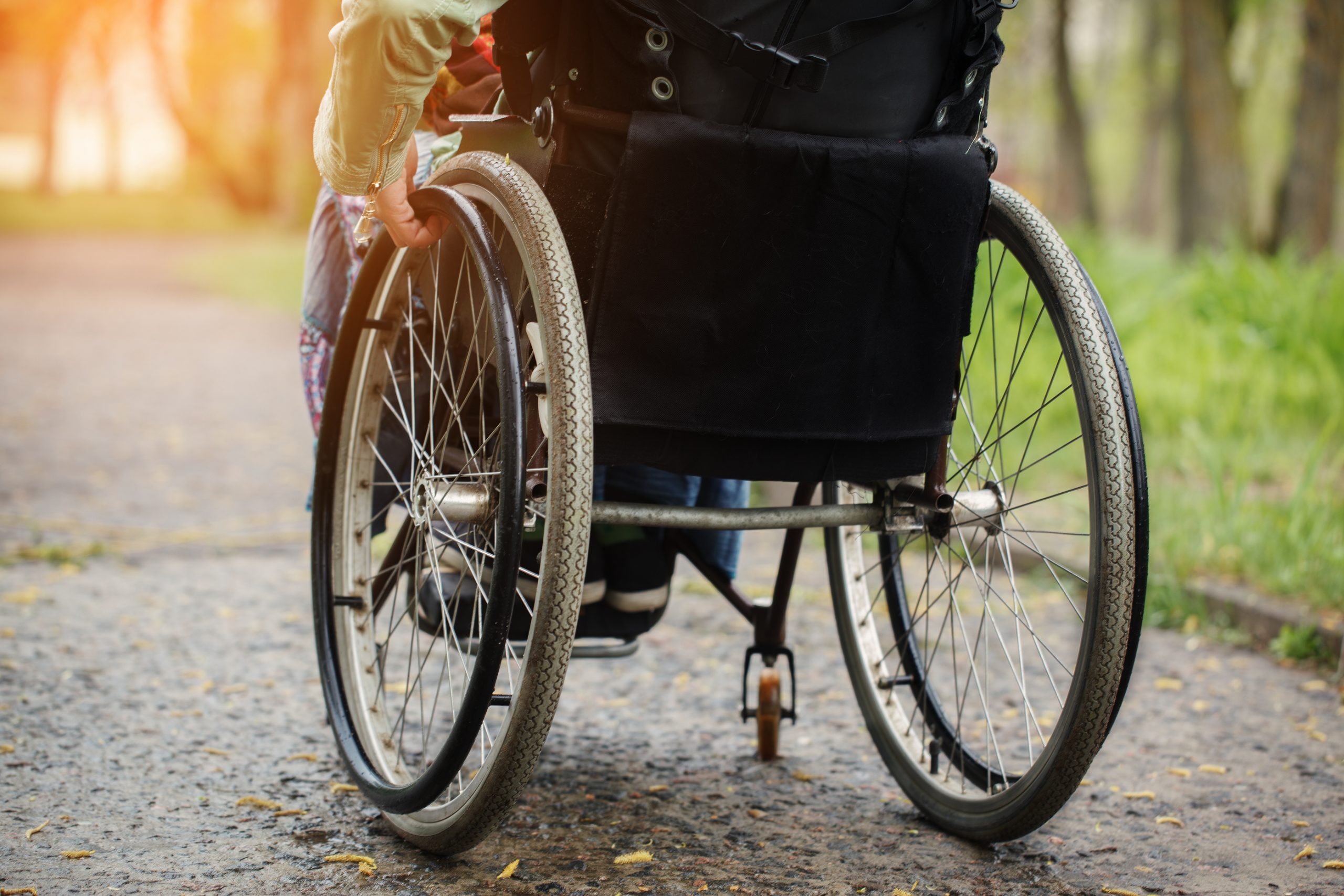 Back View Of Young Woman In Wheelchair Beldock and Saunders injury lawyers New York